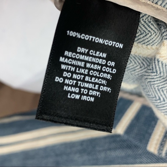 Lafayette 148 New York Briallen Sonoran-Striped Two-Button Cotton Blazer - Picture 9 of 13